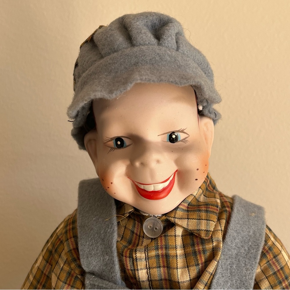 Dream Dolls Porcelain Boy Doll Hand Painted 15 Inch Vintage - Picture 5 of 12